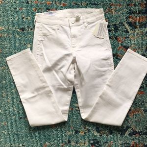 H&M Women’s White Jeans Skinny Ankle